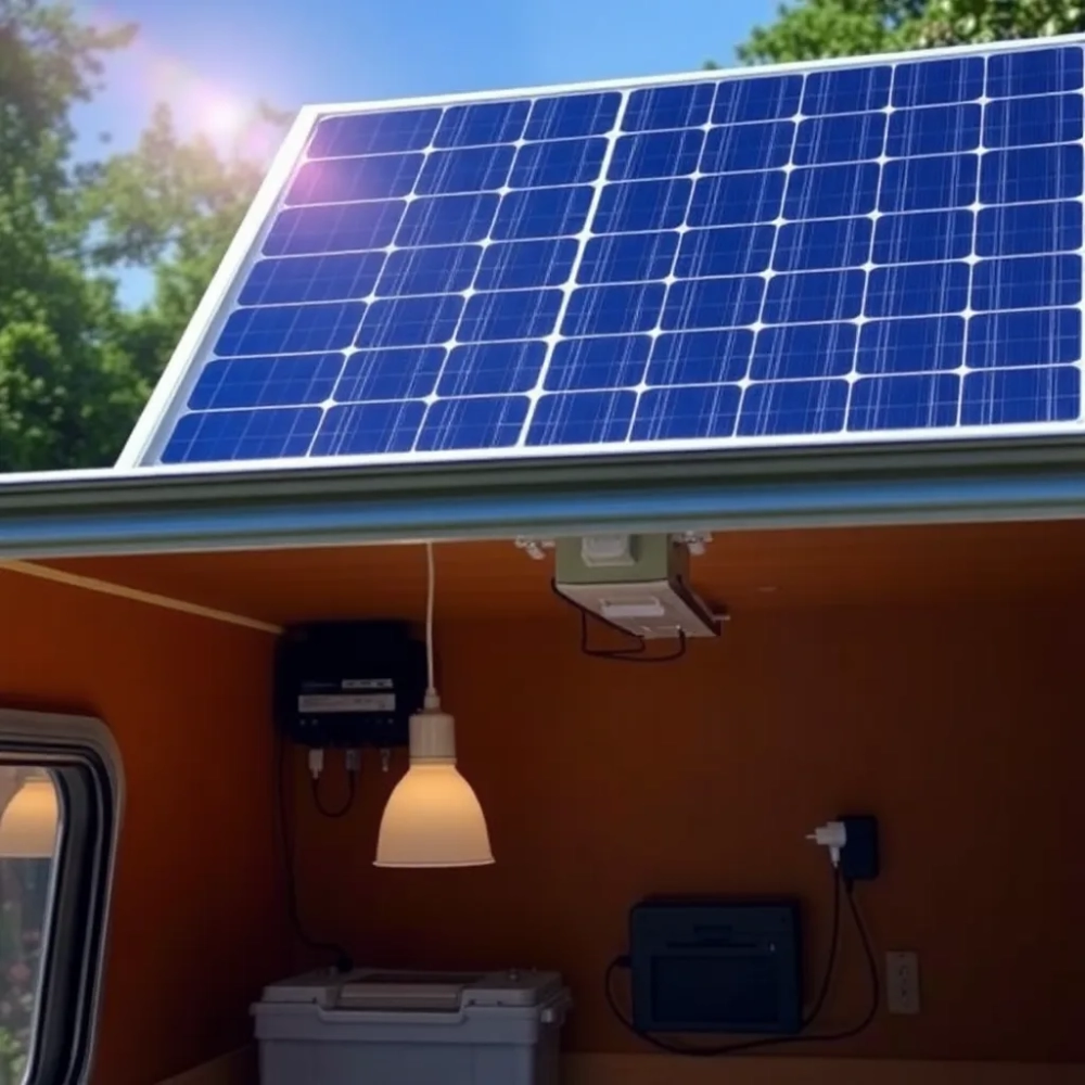 Jak działa solar w kamperze