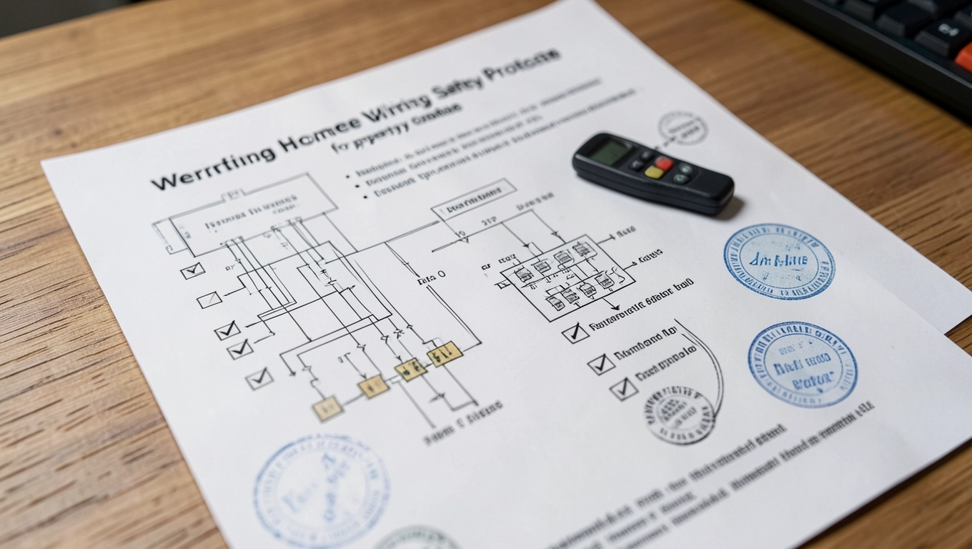 protokół kontroli instalacji elektrycznej