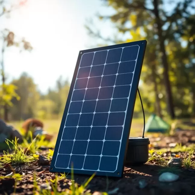 100 watt solar panel coleman